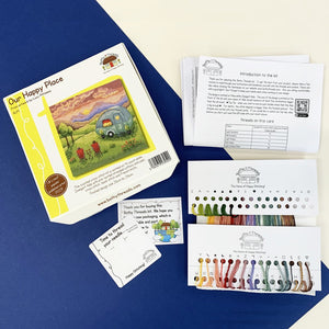 Our Happy Place - Cross Stitch