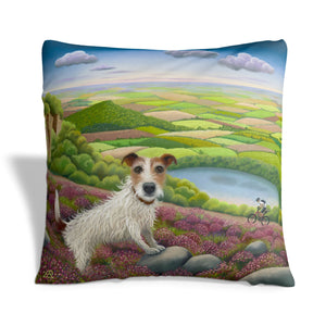 One Vet and His Dog - Cushion