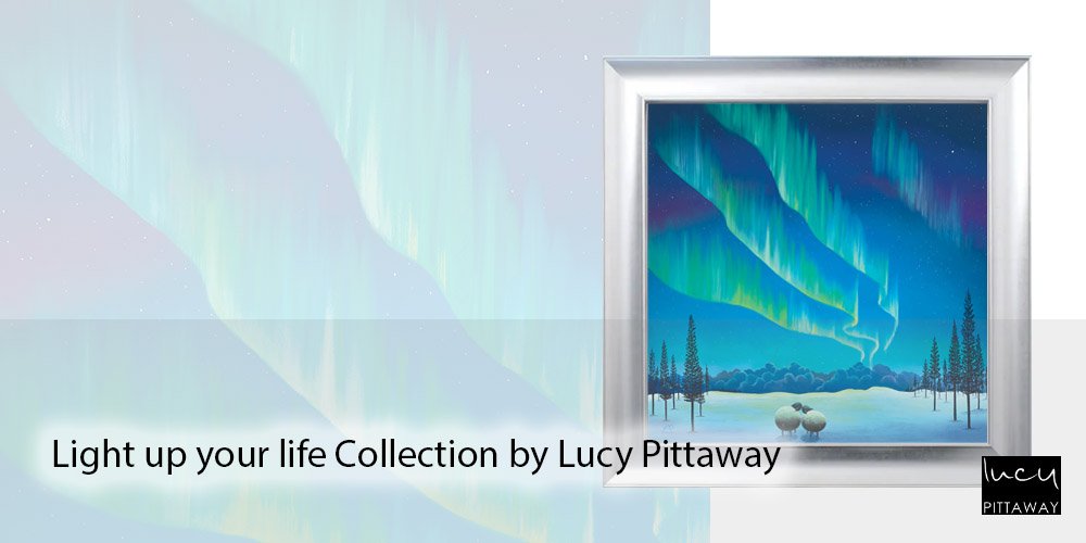 Lucy creating the new Christmas Colleciton