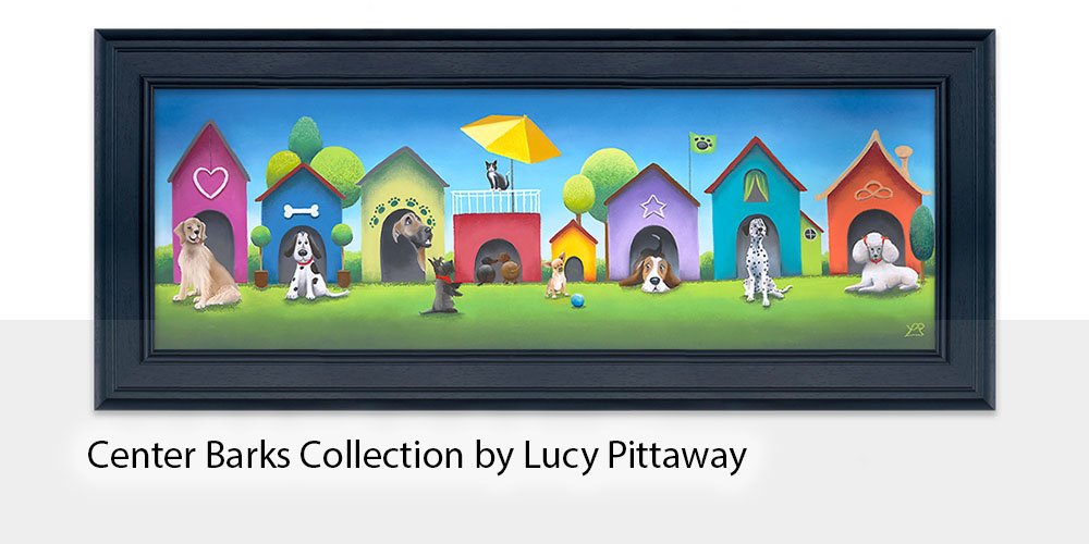 Lucy creating the new Christmas Colleciton